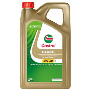 Castrol Edge 5W30 Hyspec Titanium FST Fully Synthetic Engine Oil - 5 Litre